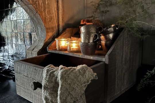 Gruttersbak -Driftwood met 1 lade